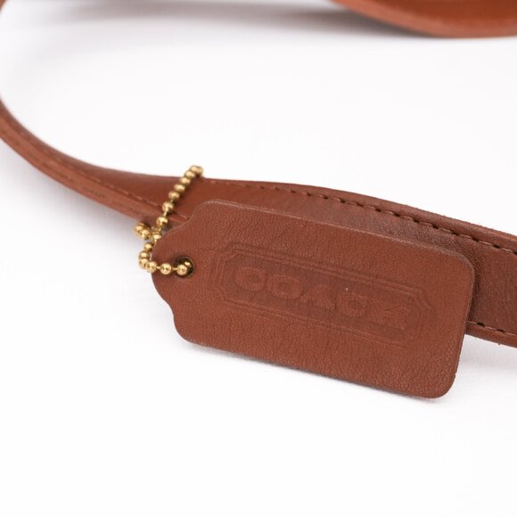 Vintage COACH Purse Taylor Legacy 90s Brown Leather Crossbody Bag USA Made - Picture 7 of 14